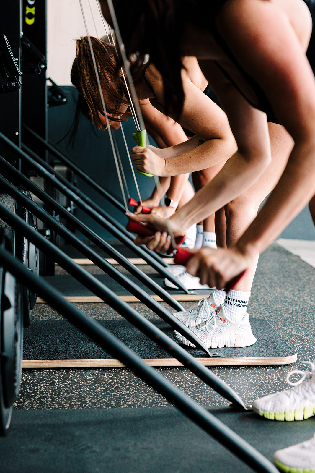 Fist Bumps All Around Crew Socks
