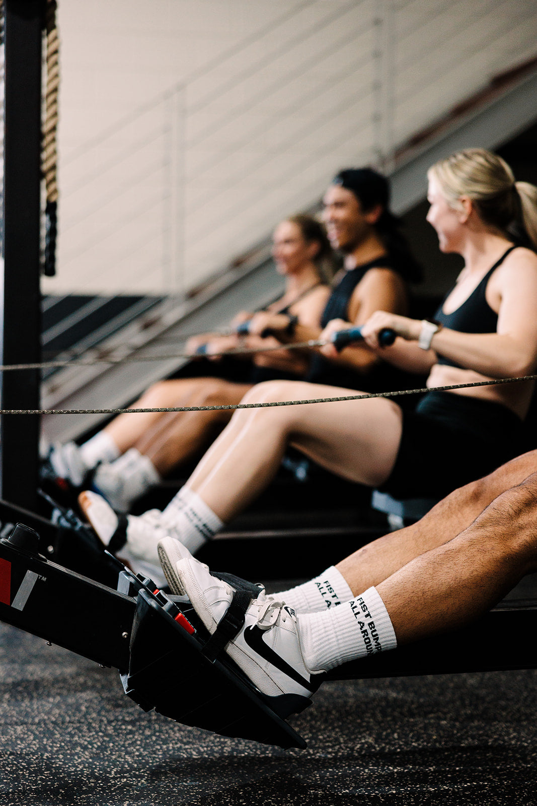 Fist Bumps All Around Crew Socks