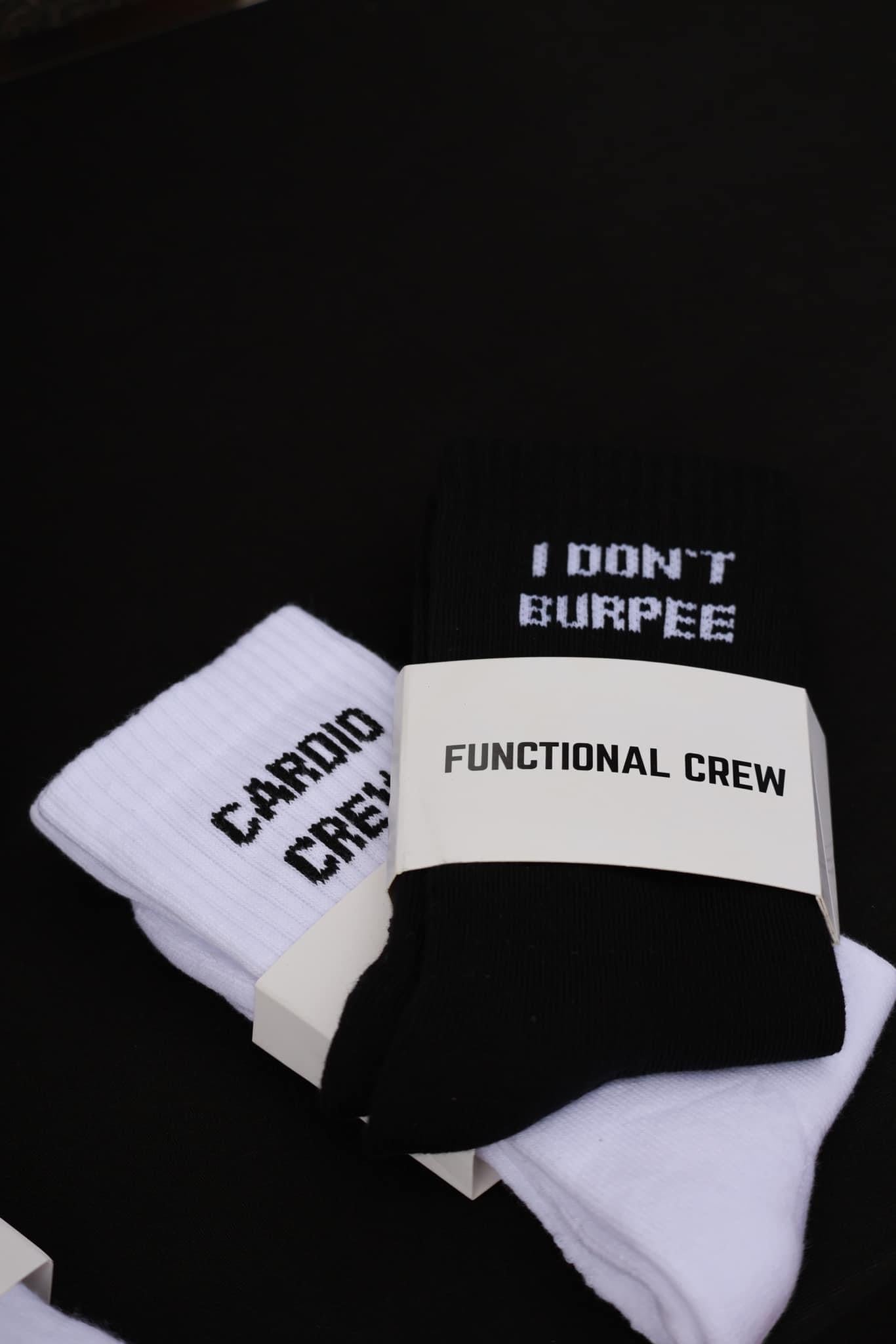I Don’t Burpee Crew Socks