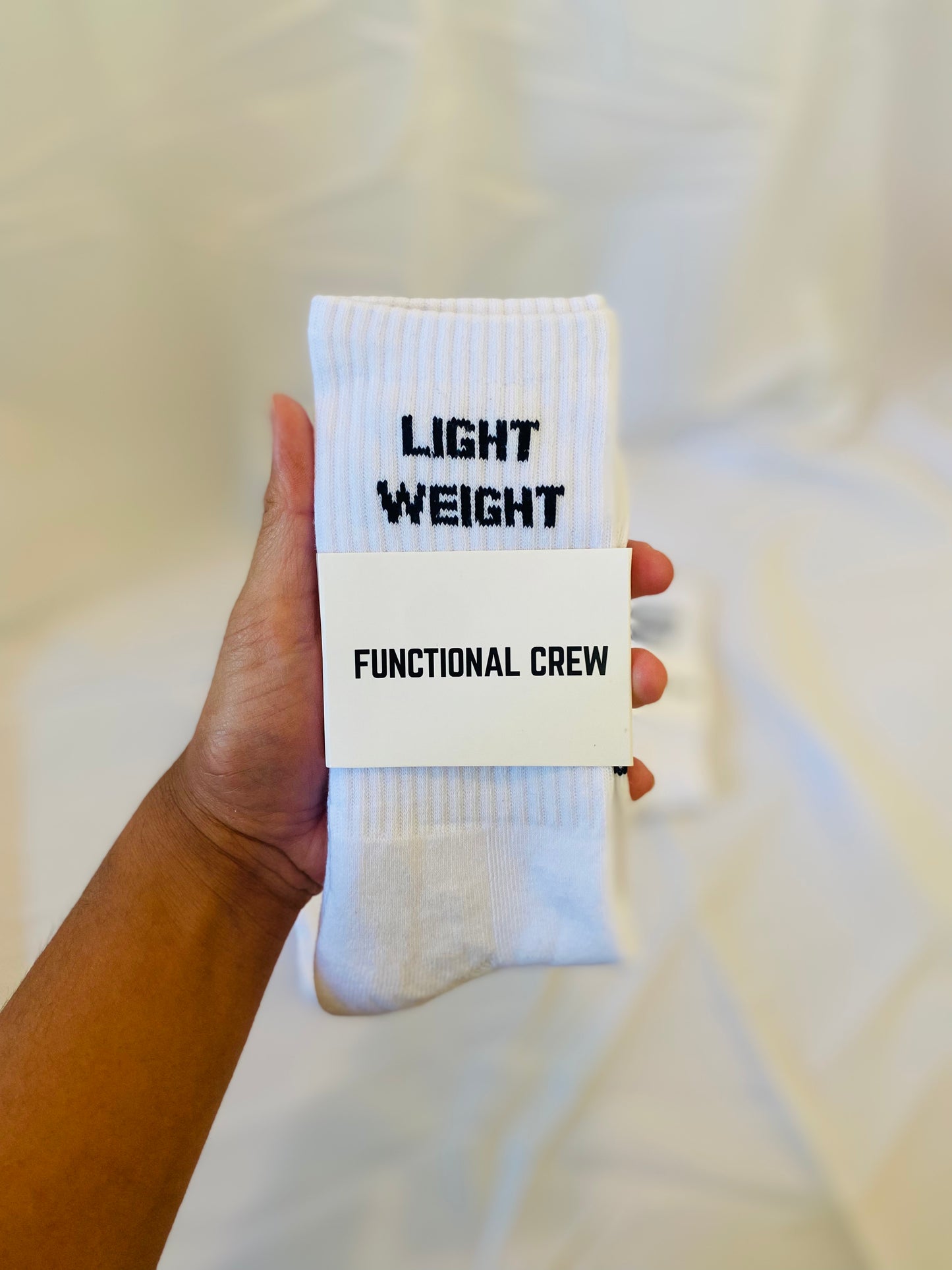 Light Weight Crew Socks