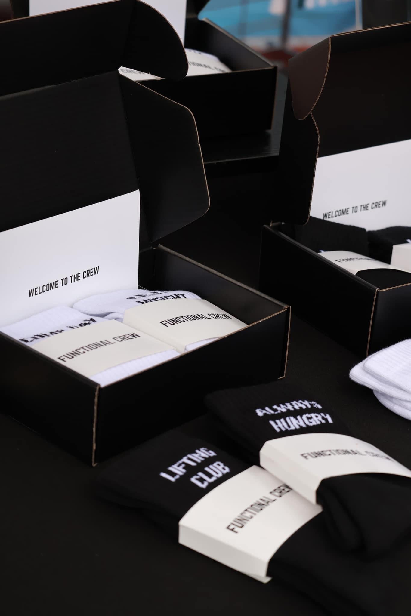 Always Hungry Crew Socks